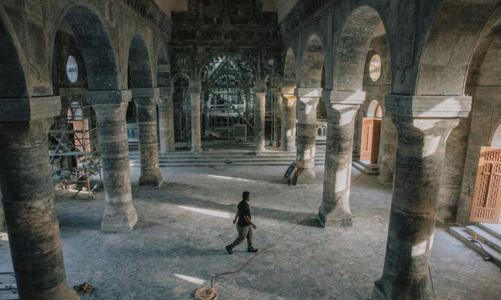 بازگشایی مسجد ۸۵۰ ساله موصل در ماه رمضان پس از نابودی به دست داعش