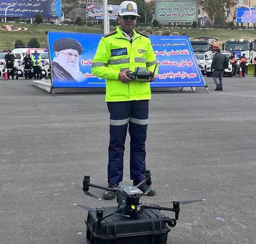 آغاز نظارت هوشمند بر فاصله طولی خودروها با پهپاد و هوش مصنوعی