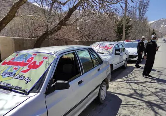 توقیف خودروهای با خلافی بالای ۵ میلیون تومان در نوروز