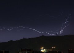 تندباد و صاعقه یک فوتی و ۲۱ مصدوم برجای گذاشت