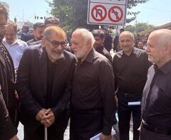 نخستین حضور علنی دریابان شمخانی پس از حمله صهیونیست‌ها
