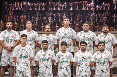 قهرمانی تیم ملی کشتی فرنگی ایران در تورنمنت صربستان 