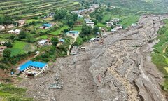 سیل ناگهانی در شمال چین ۸ قربانی گرفت