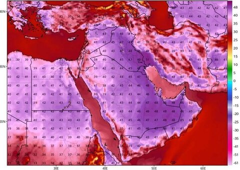 هشدار هواشناسی: موج گرما و طوفان شن کشور را فرا می‌گیرد