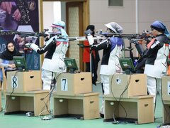 صعود رستمیان به فینال تپانچه بادی آسیا