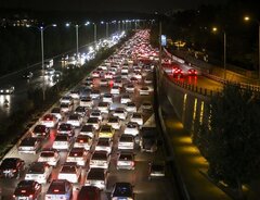 ترافیک سنگین در محورهای کندوان و هراز ادامه دارد