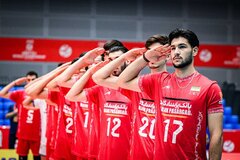 تیم ملی والیبال جوانان ایران با شکست لهستان صدرنشین گروه شد