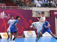 صعود قطعی هندبال زیر ۱۷ سال ایران به نیمه‌نهایی قهرمانی آسیا