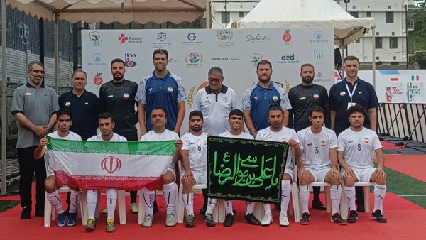 صعود فوتبالیست‌های ایران به فینال جام ملت‌های نابینایان جهان