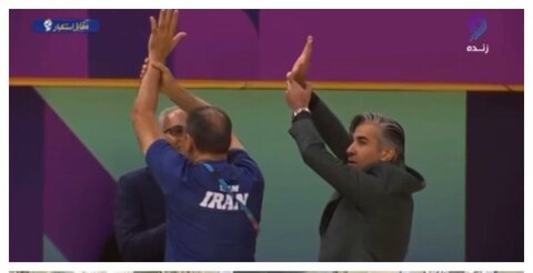 خوشحالی خاص شمسایی در عربستان بعد از قهرمانی خبرساز شد