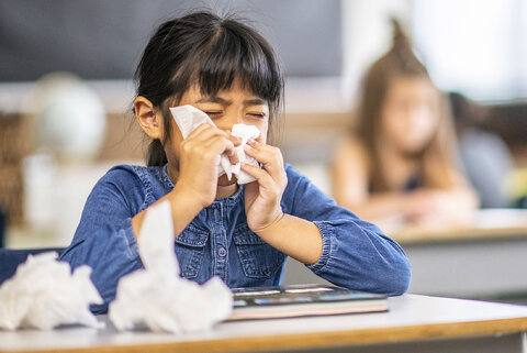 شیوع ناخواسته آنفلوانزا در مدارس